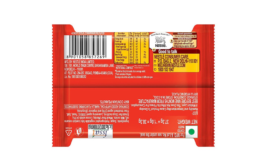 Nestle Kit Kat    Pack  37.3 grams